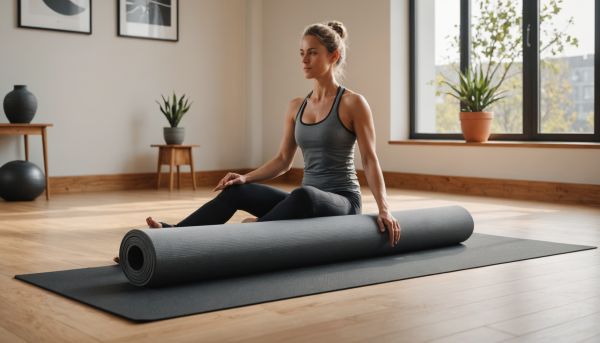 Rouleau de massage pour soulager les tensions musculaires